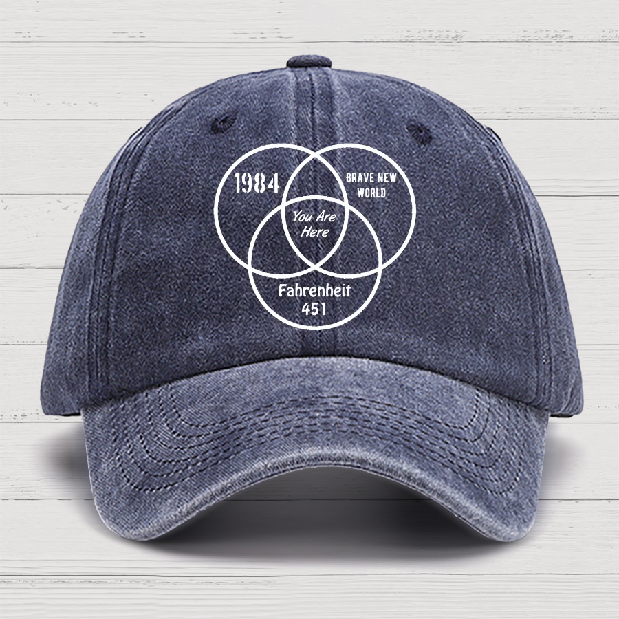 You Are Here Geek Cotton Hat
