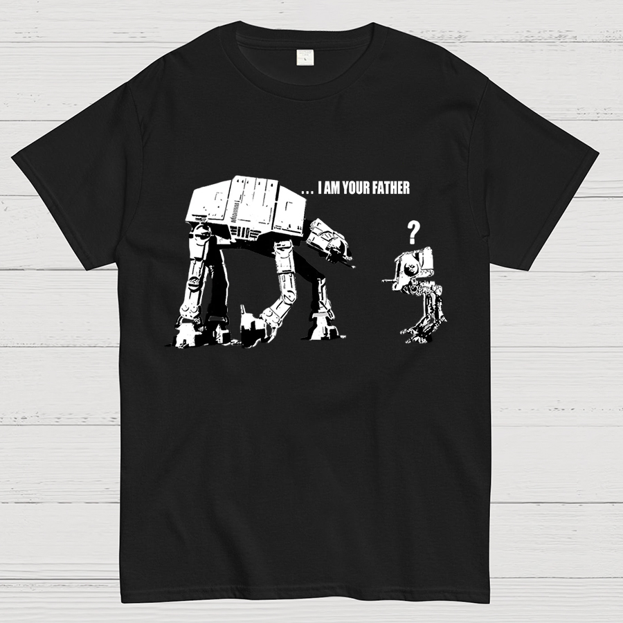 I Am Your Father Banksy Geeky T-Shirt