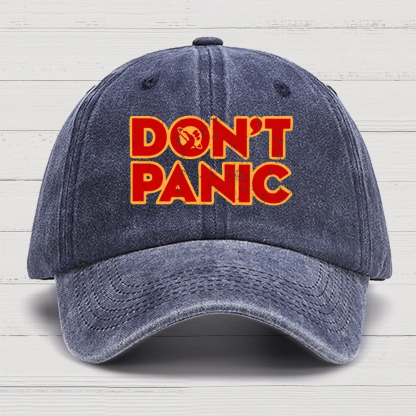 Dont Panic Cotton Hat