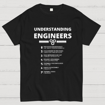 Understanding Engineers Geeky T-Shirt