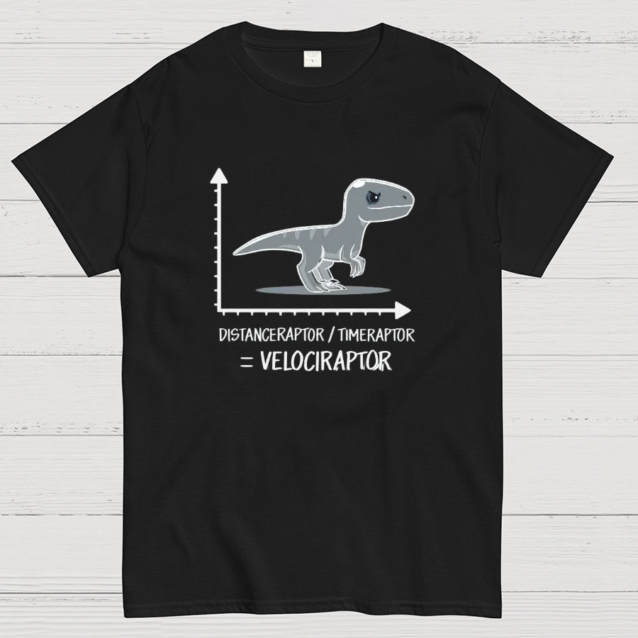Velociraptor Geeky T-Shirt