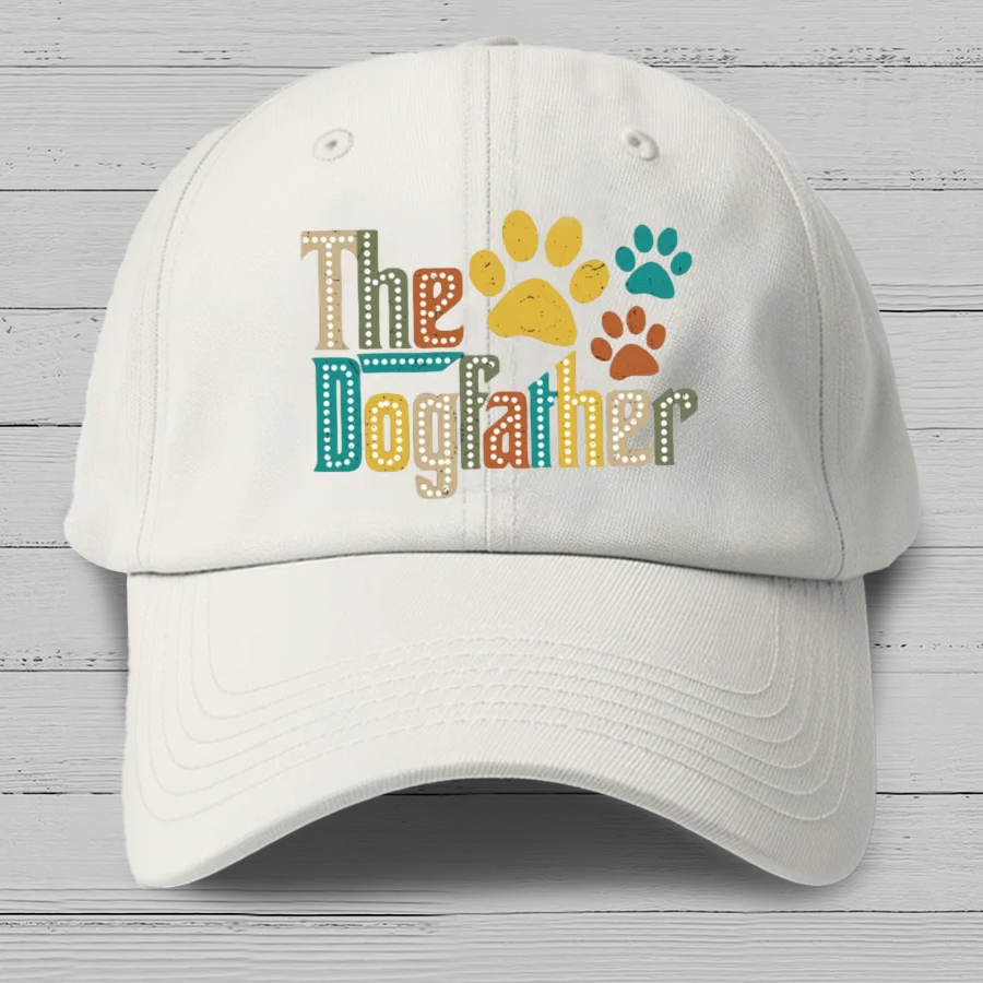 The Dog Dad Cotton Hat
