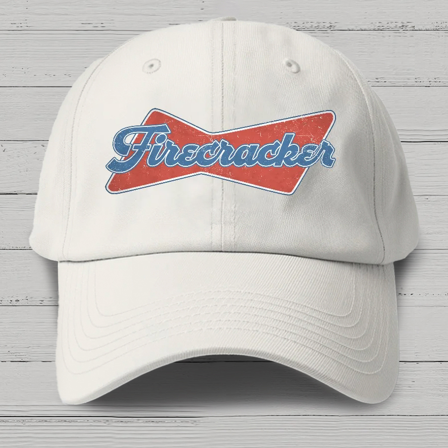 Firecracker 4th july Independence Day Cotton Hat
