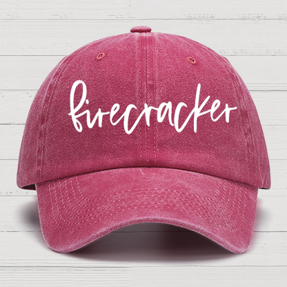 Firecracker 4th Of July Cotton Hat