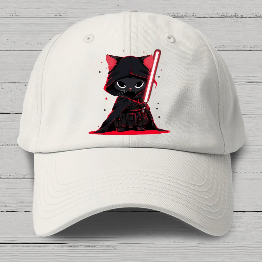 Cat Vader Embrace the Feline Dark Side! Cotton Hat