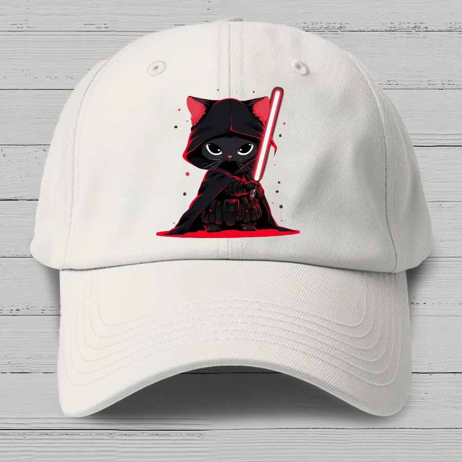 Cat Vader Embrace the Feline Dark Side! Cotton Hat
