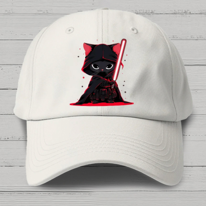 Cat Vader Embrace the Feline Dark Side! Cotton Hat