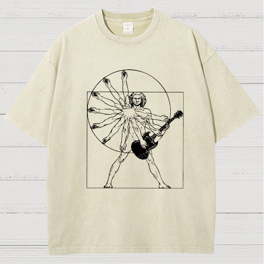 Funny Vintage Distressed T-shirt