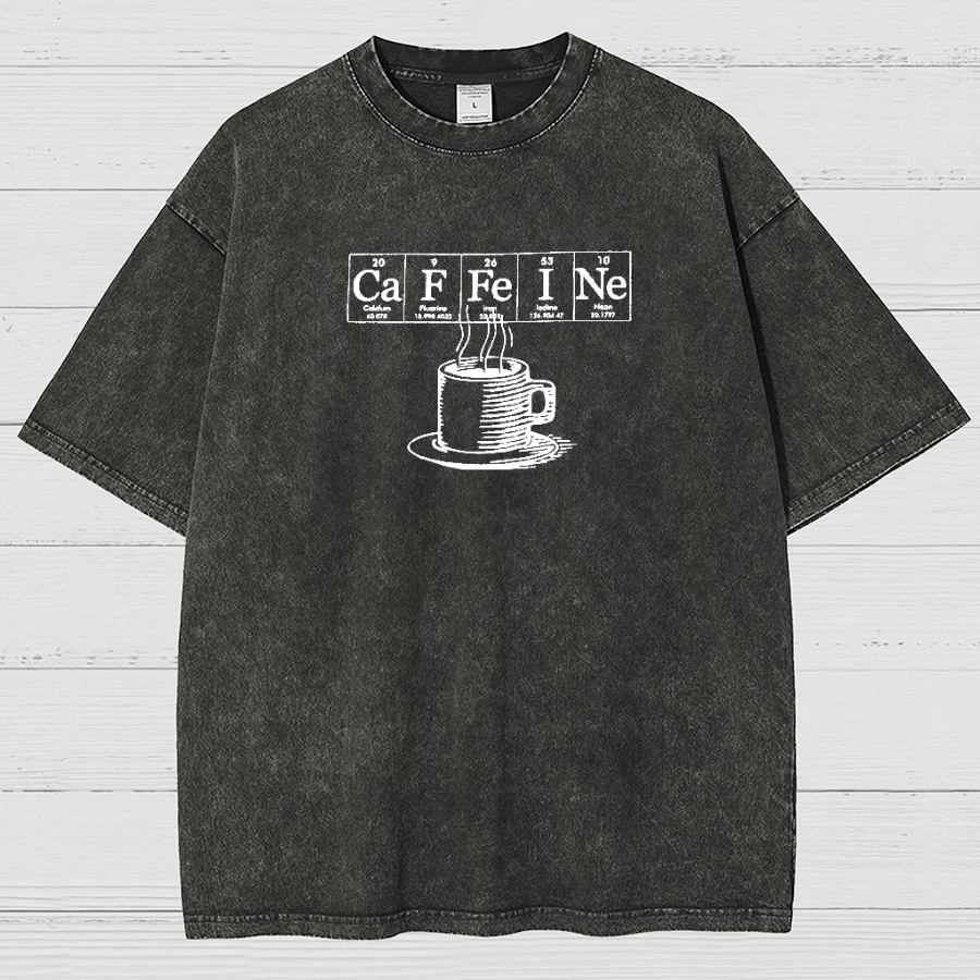 Caffe I Need Vintage Distressed T-shirt