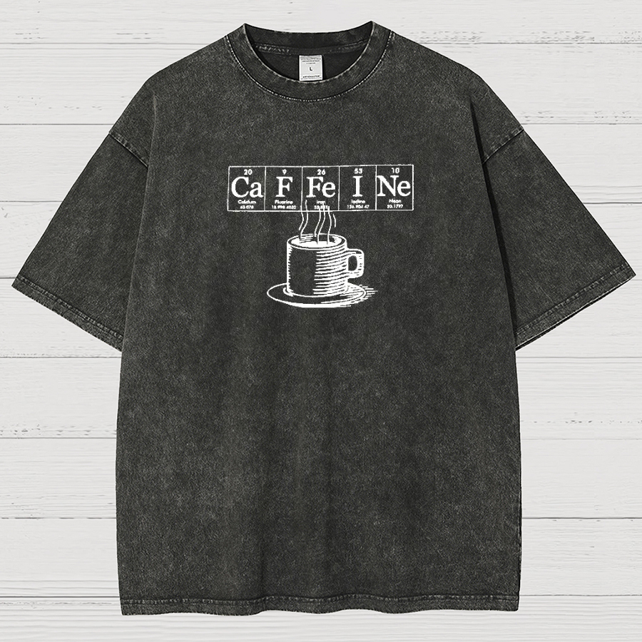 Caffe I Need Vintage Distressed T-shirt
