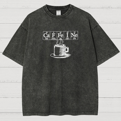 Caffe I Need Vintage Distressed T-shirt