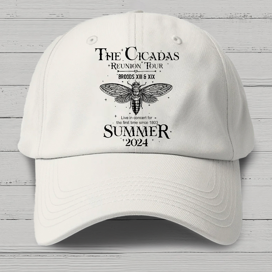 The Cicada Reunion U.S Tour 2024 Cicada Cotton Hat