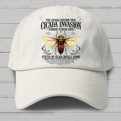 The Cicadas Reunion Tour Summer 2024 Cotton Hat