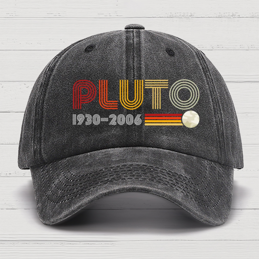 Pluto Never Forget - Funny Science Geeky Cotton Hat