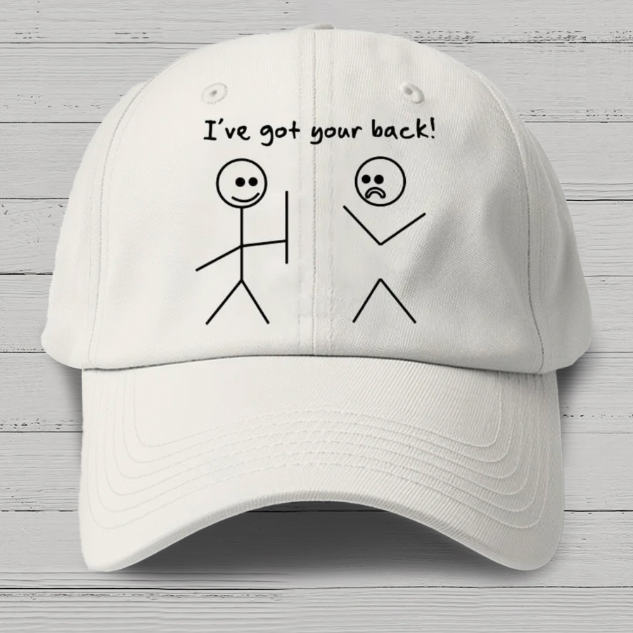 I Got Your Back Stick friendship novelty irony funny Cotton Hat