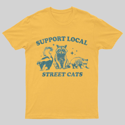 Support Your Local Street Cats Tee
