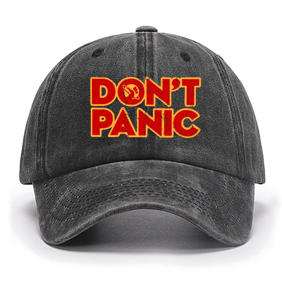 Dont Panic Cotton Hat