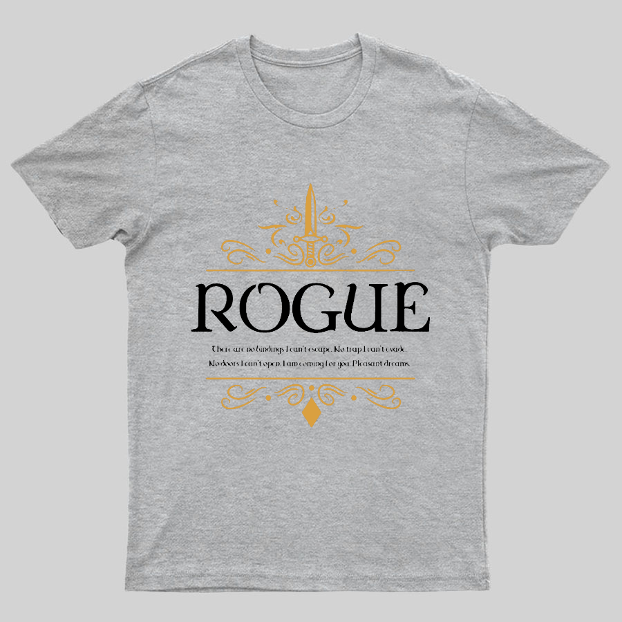 WoW Dungeons Crawler and Dragons Slayer Geeky T-Shirt