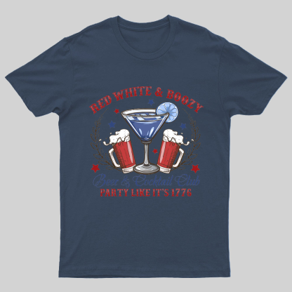 4th of July Social Club  America Nerdy T-Shirt