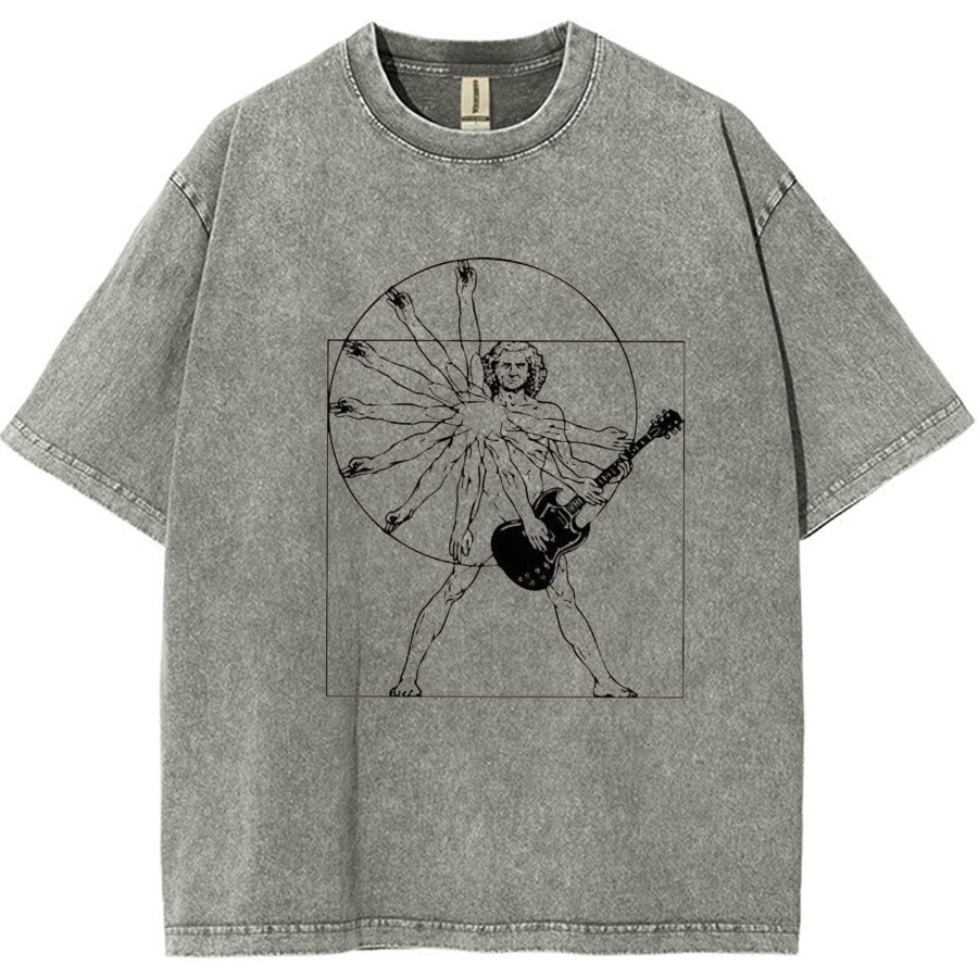 Funny Vintage Distressed T-shirt