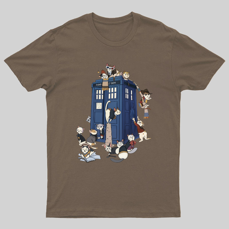 Doctor Cat Geeky T-Shirt