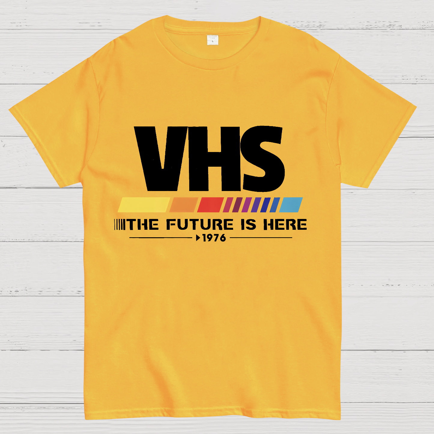 VHS - The Future is Now Geeky T-Shirt