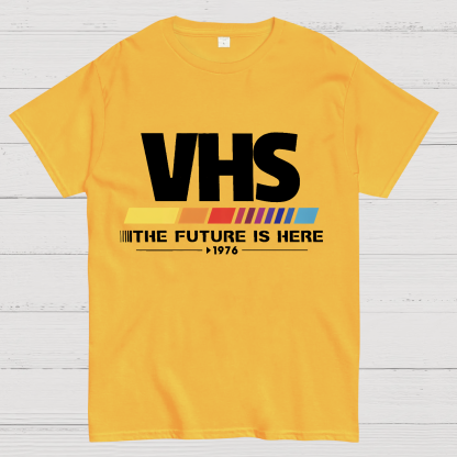 VHS - The Future is Now Geeky T-Shirt