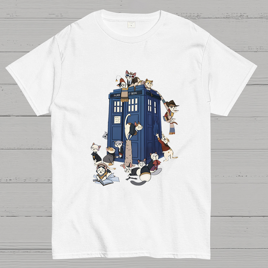 Doctor Cat Geeky T-Shirt