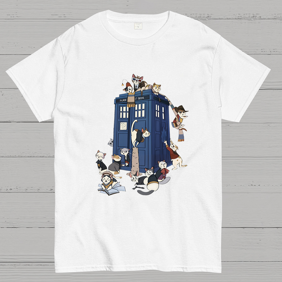 Doctor Cat Geeky T-Shirt