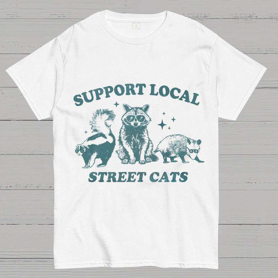 Support Your Local Street Cats Tee