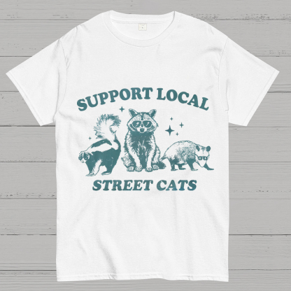 Support Your Local Street Cats Tee