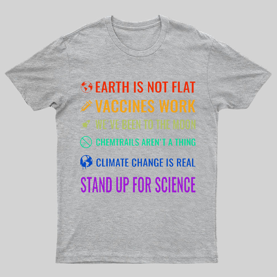 Stand Up For Science! Geeky T-Shirt