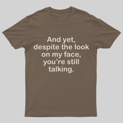 Funny Words Geeky T-Shirt