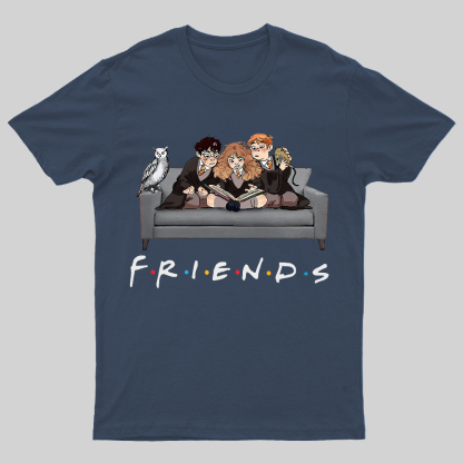 True friends Funny Nerdy T-Shirt