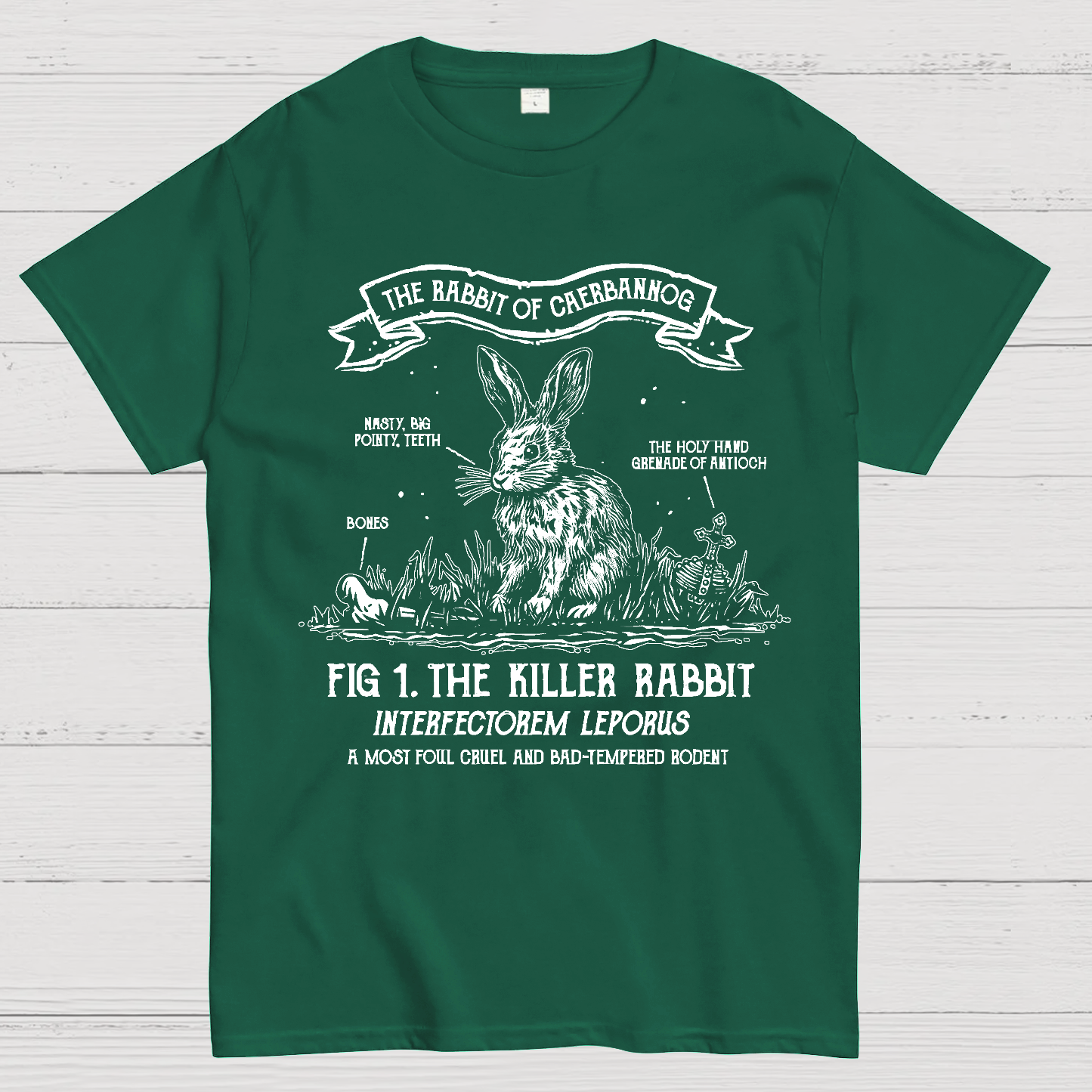 The Rabbit of Caerbannog Geek T-Shirt