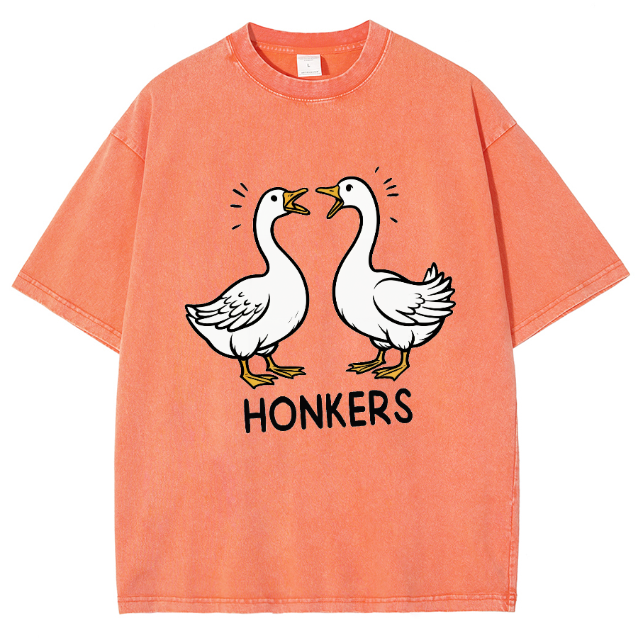 Honkers Funny Goose Vintage Distressed T-shirt