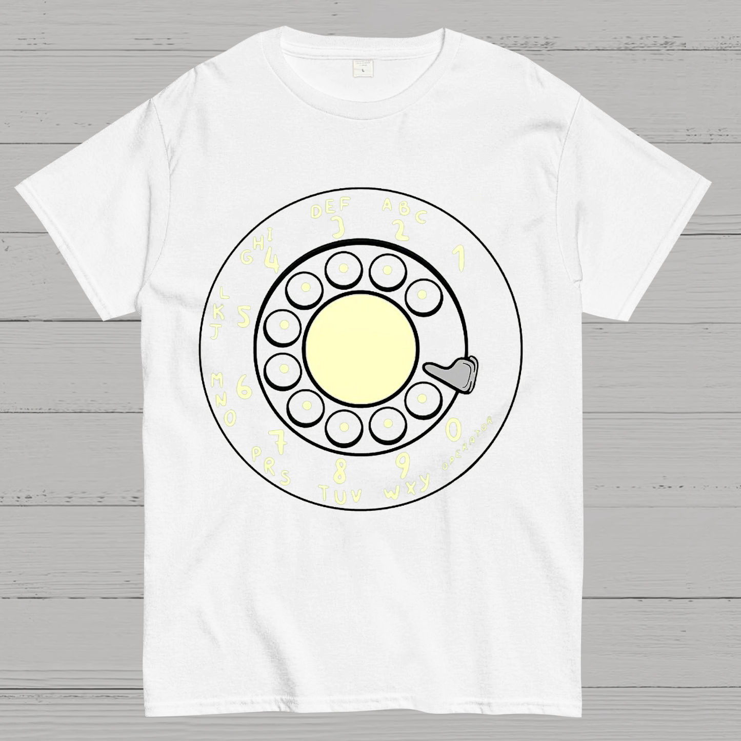 Rotary Dial Vintage Funny Nerd T-Shirt