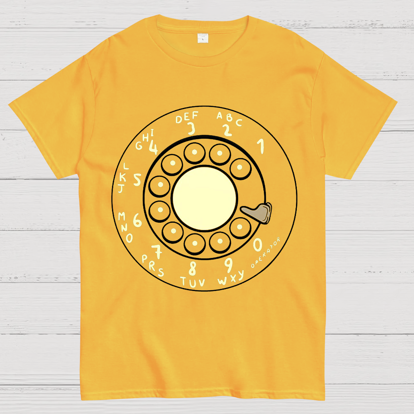 Rotary Dial Vintage Funny Nerd T-Shirt
