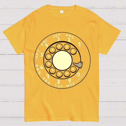 Rotary Dial Vintage Funny Nerd T-Shirt