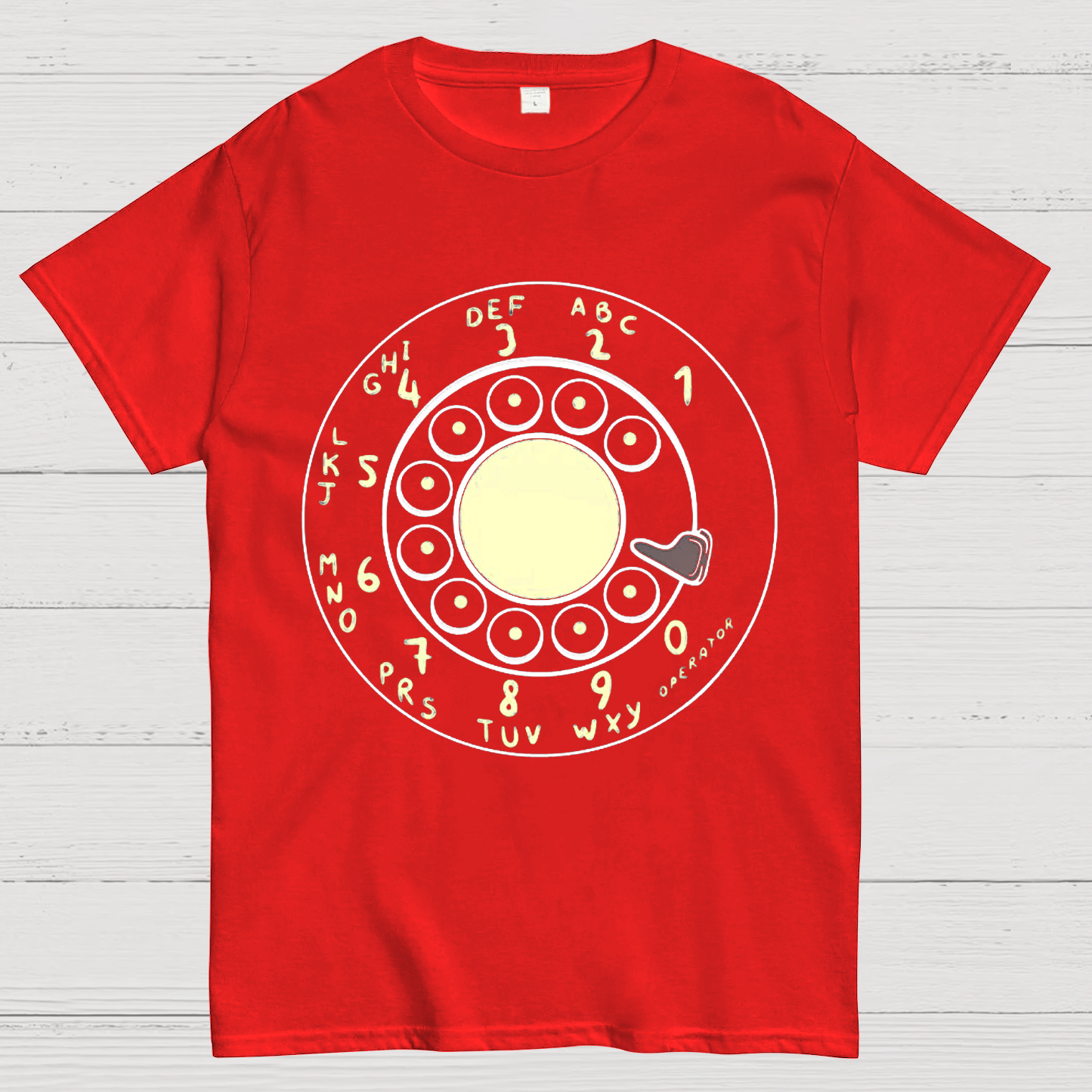 Rotary Dial Vintage Funny Nerd T-Shirt