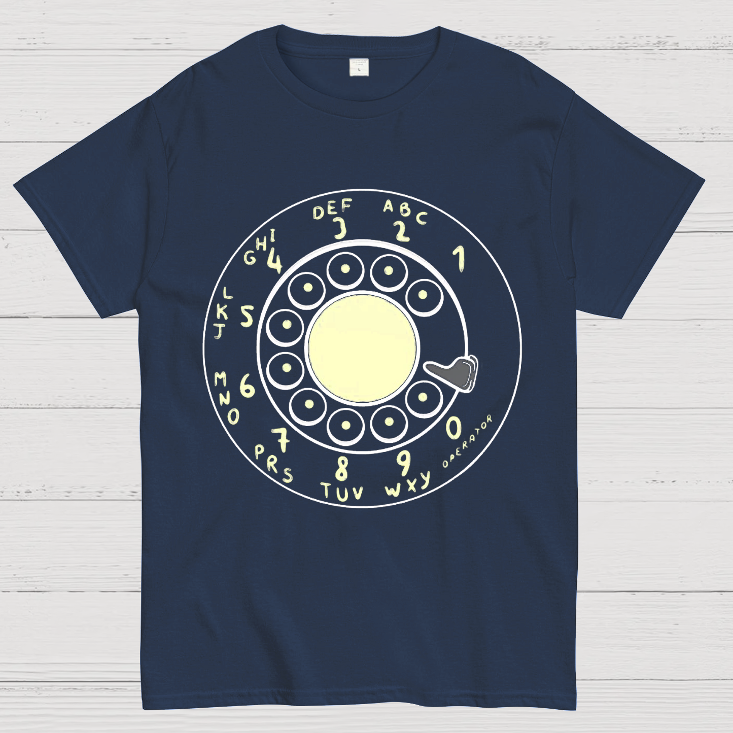 Rotary Dial Vintage Funny Nerd T-Shirt