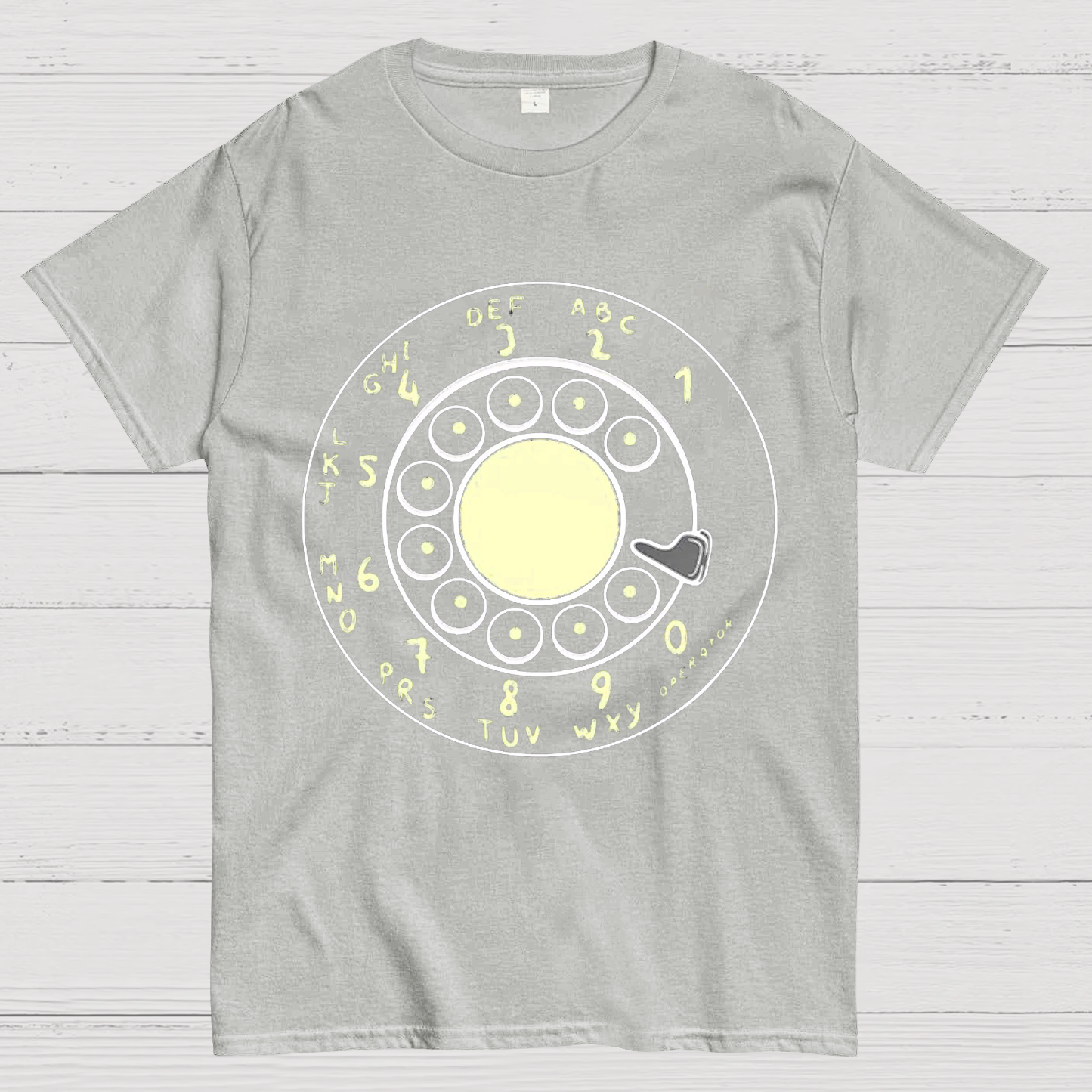 Rotary Dial Vintage Funny Nerd T-Shirt