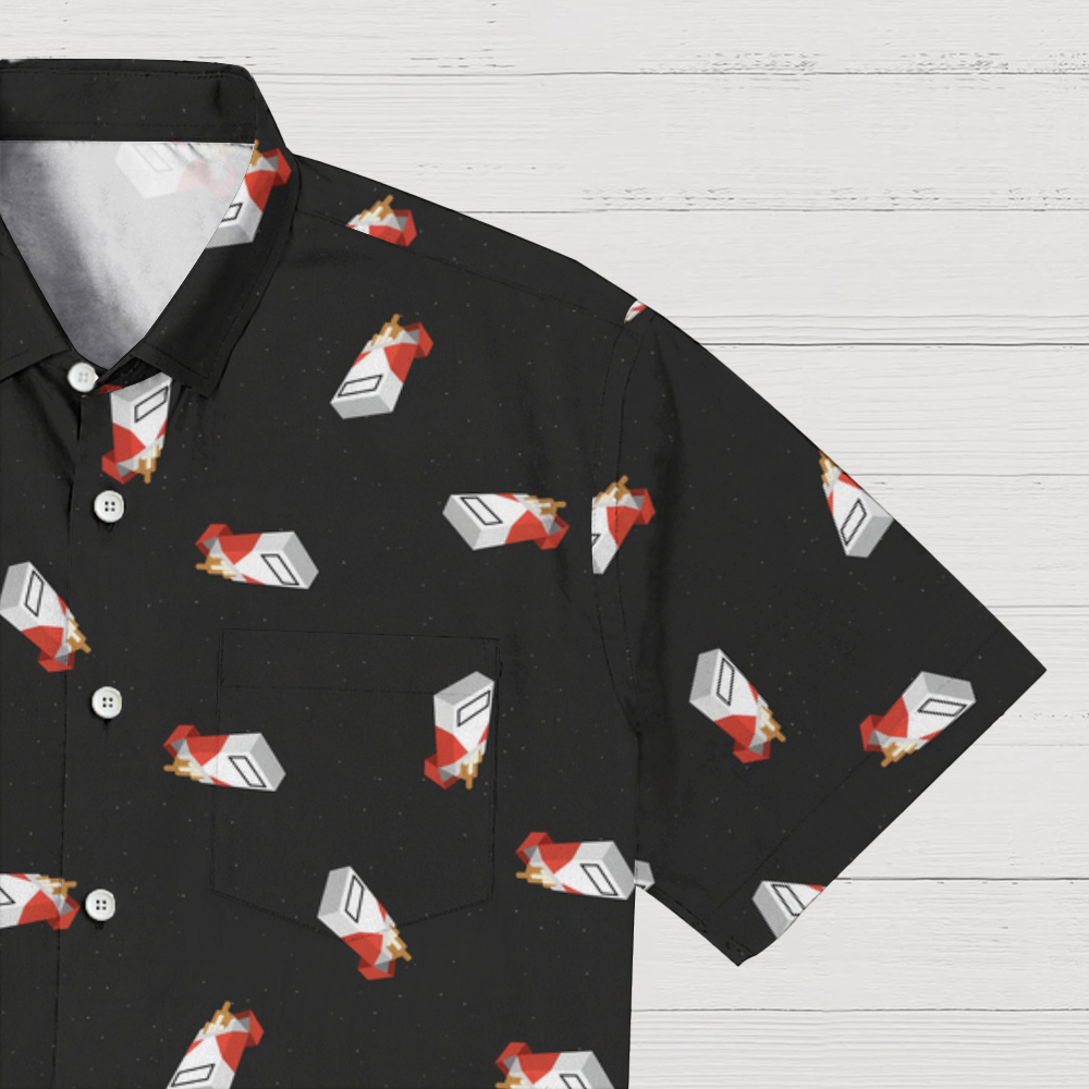 Cigarette Box Geeky Shirt