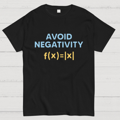 Avoid Negativity Geeky T-Shirt