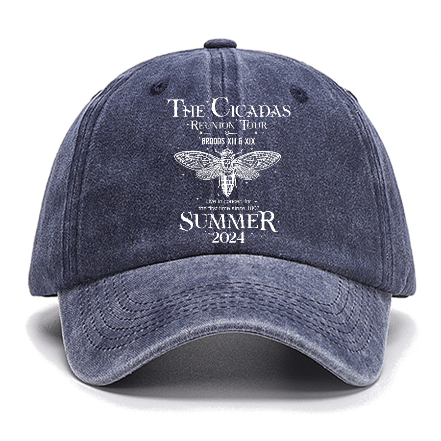 The Cicada Reunion U.S Tour 2024 Cicada Cotton Hat