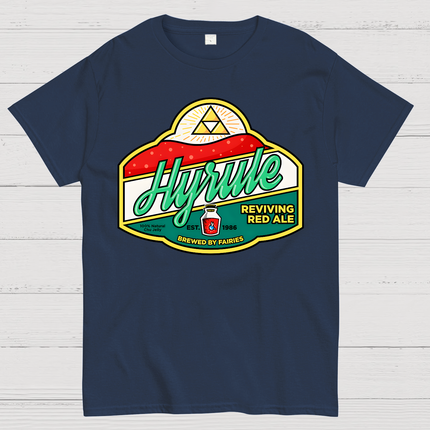 It's Dangerous to Go Sober, Take This-Hyrule Reviving Red Ale Geek T-Shirt