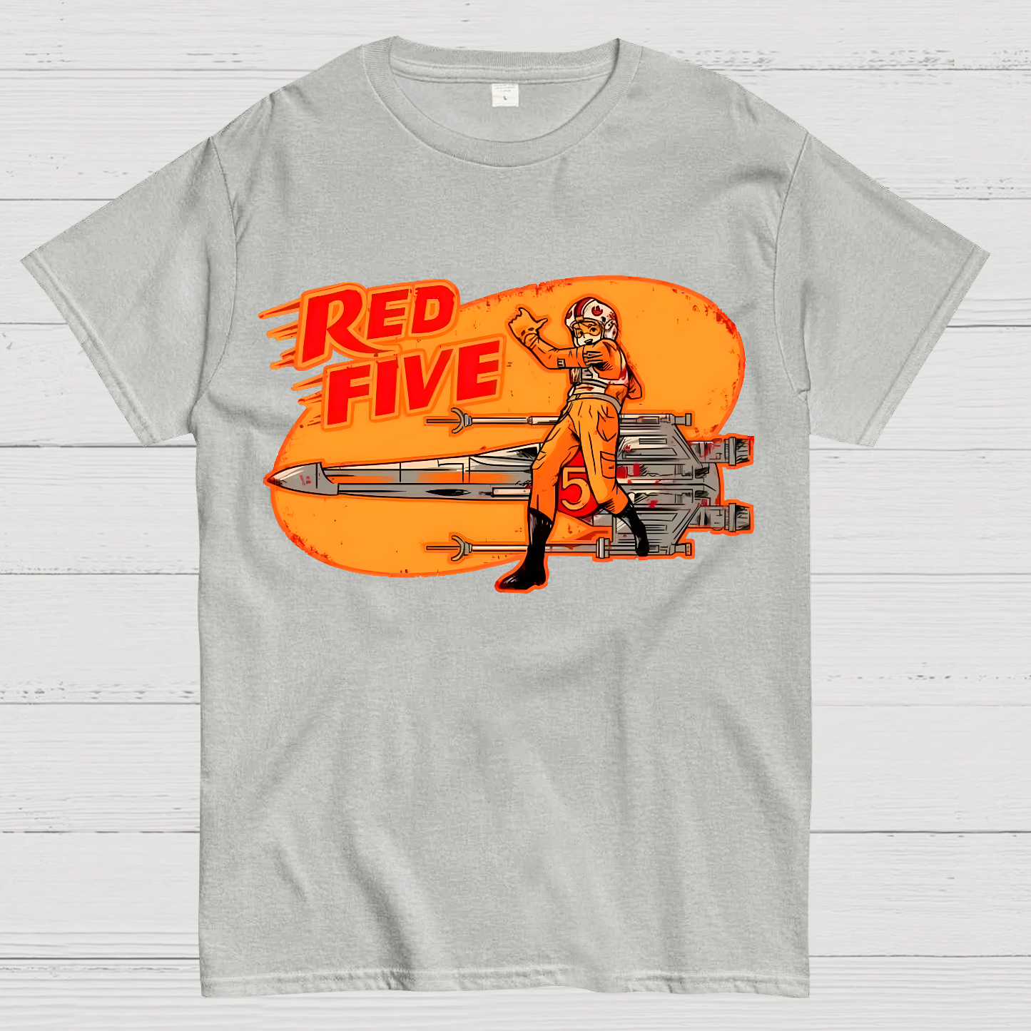 Red Five Stand by Geek T-Shirt