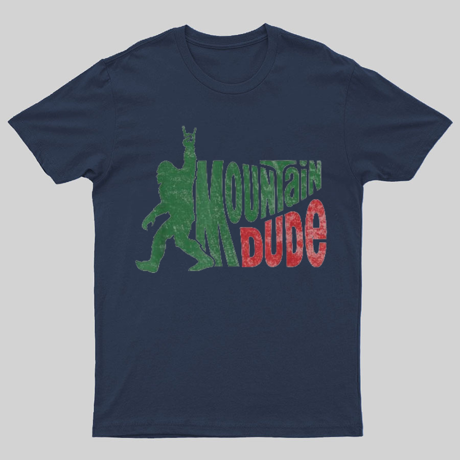 Mountain Dude Geeky T-Shirt