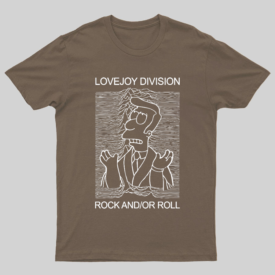 Lovejoy Division Rock And/Or Roll Geeky T-Shirt
