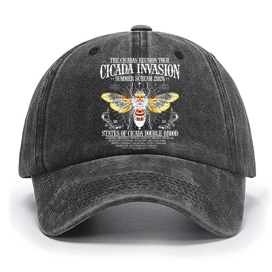The Cicadas Reunion Tour Summer 2024 Cotton Hat